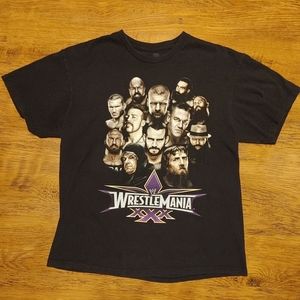 WrestleMania XXX 30 2014 shirt Batista Brock Lesnar Hulk Hogan The Undertaker 💪